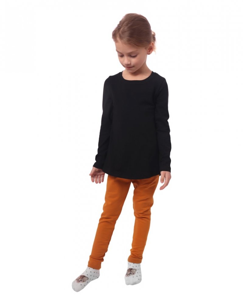 T-shirt manches longues pour filles, noir 122 – Image 4