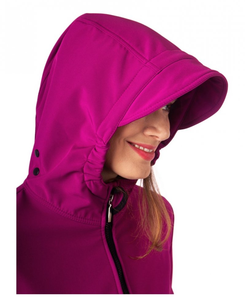 Giacca Softshell Andrea + inserto in tessuto, fucsia L do 165 cm - immagine 7