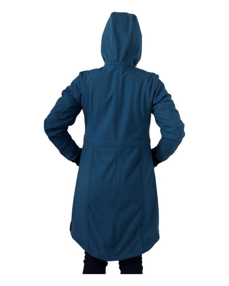 Manteau softshell pour femmes Hana, petrol S – Image 4
