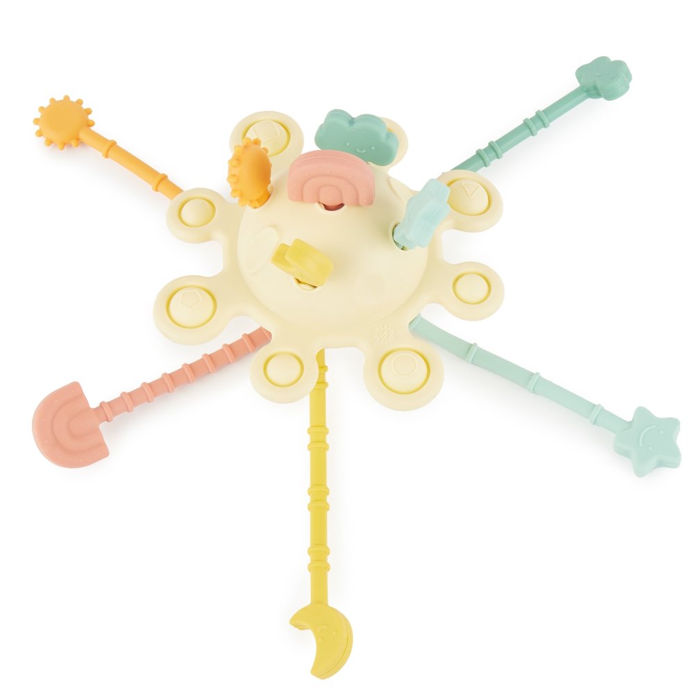 Bieco - Gioco motorio in silicone con attività - banana - immagine 3