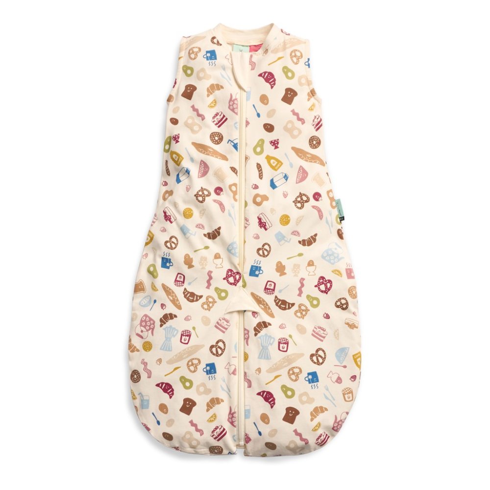 ERGOPOUCH Śpiwór i kombinezon do spania 2w1 bawełna organiczna Suit Bon Appetit 8-24 m, 8-14 kg, 0,2 tog