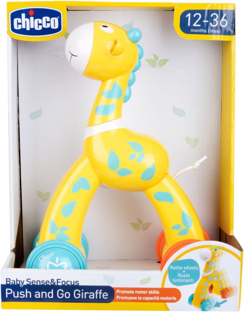 CHICCO Jouet Push and Go Girafe 12m+ – Image 3