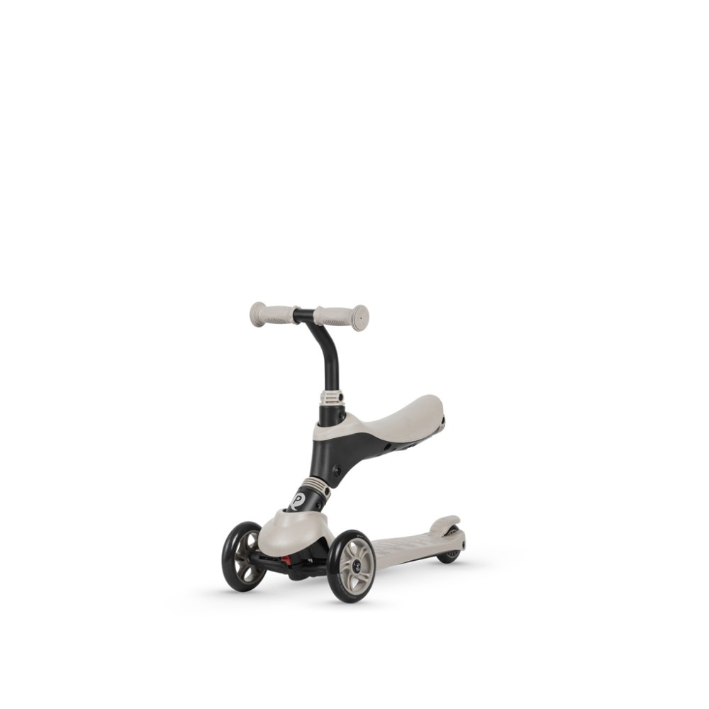 QPLAY Monopattino Sema Beige, 5 in 1, età 1-6 anni - immagine 5