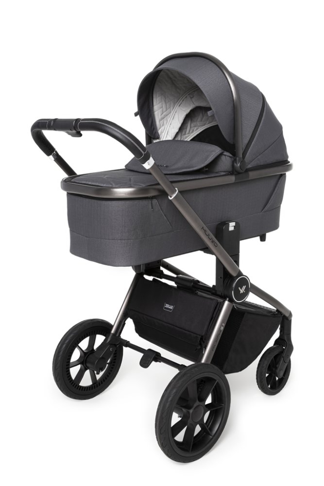 MUUVO Wózek wielofunkcyjny Quick SE 2 Diamond graphite set 2w1 - obrazek 4
