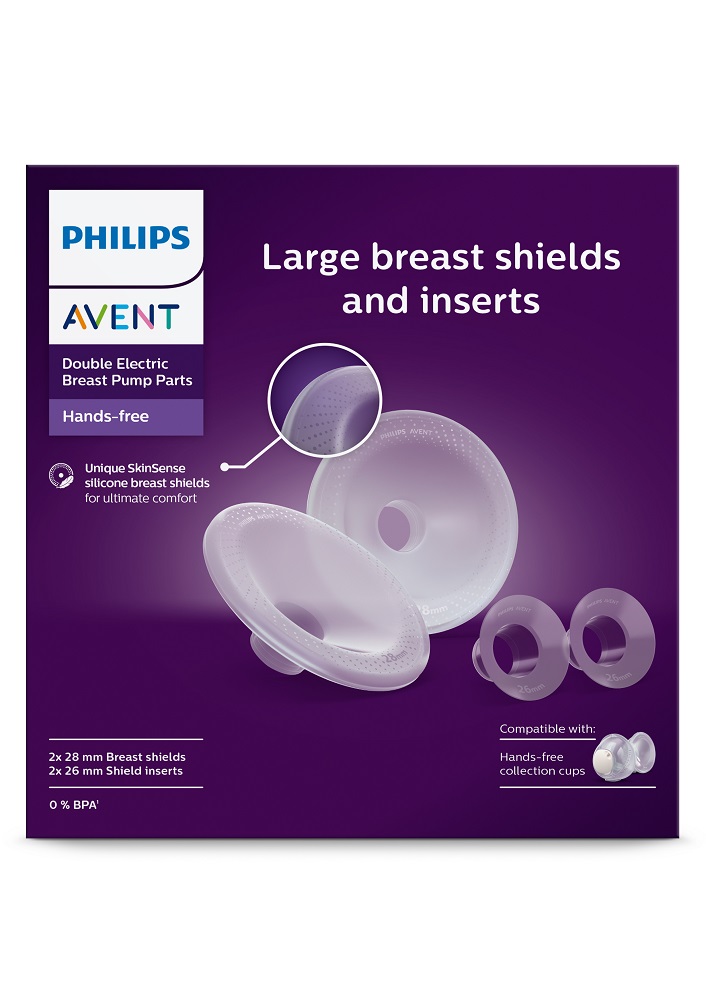 Philips AVENT Hands-Free Nakładki na brodawki L, wkładki silikonowe - obrazek 5