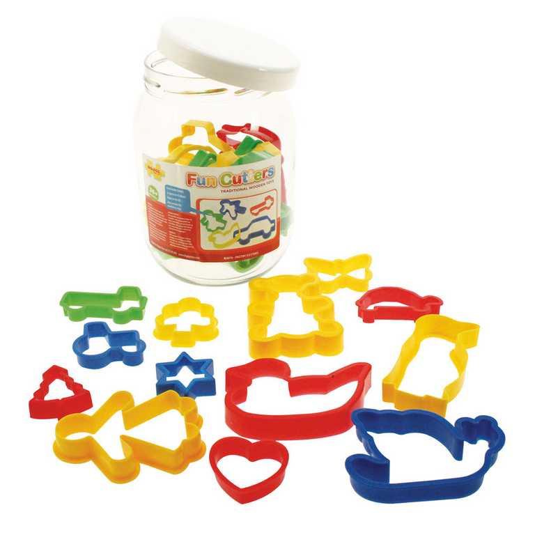 Bigjigs Toys Wykrawaczki 24 szt.