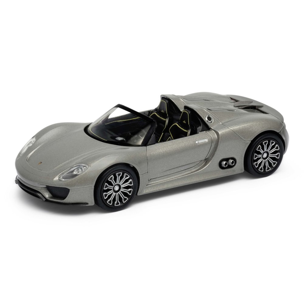 Welly Porsche 918 Spyder (concept) 1:34 plateado