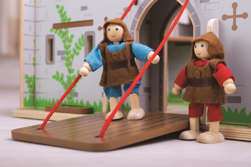 Bigjigs Toys Zamek Króla Jerzego - obrazek 7