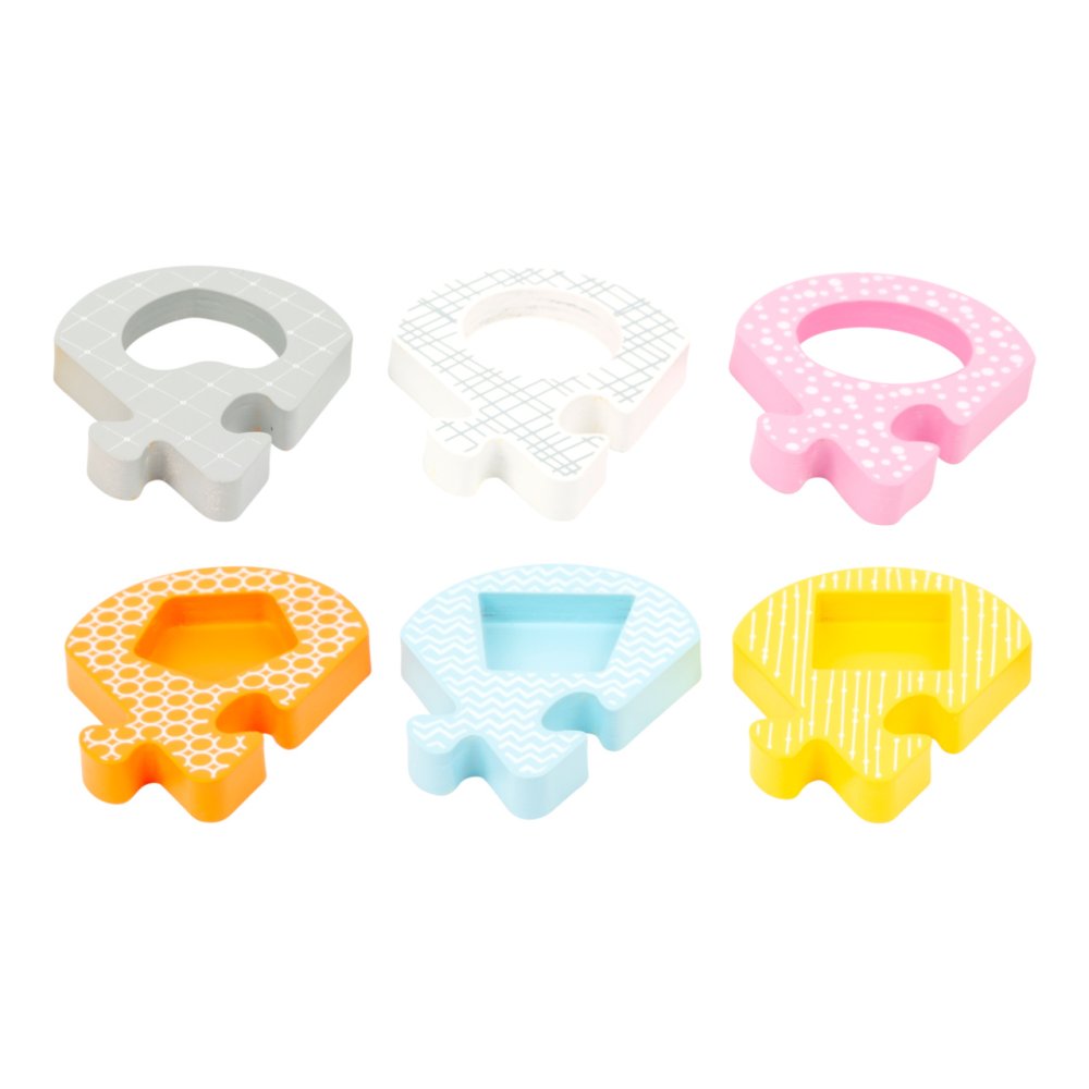 small foot Puzzle d'encastrement en bois animaux – Image 7