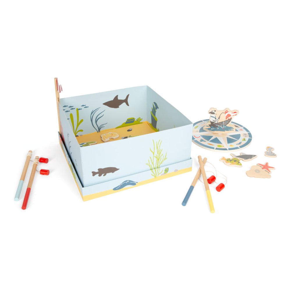 small foot Jeu de pêche magnétique 4 Friends