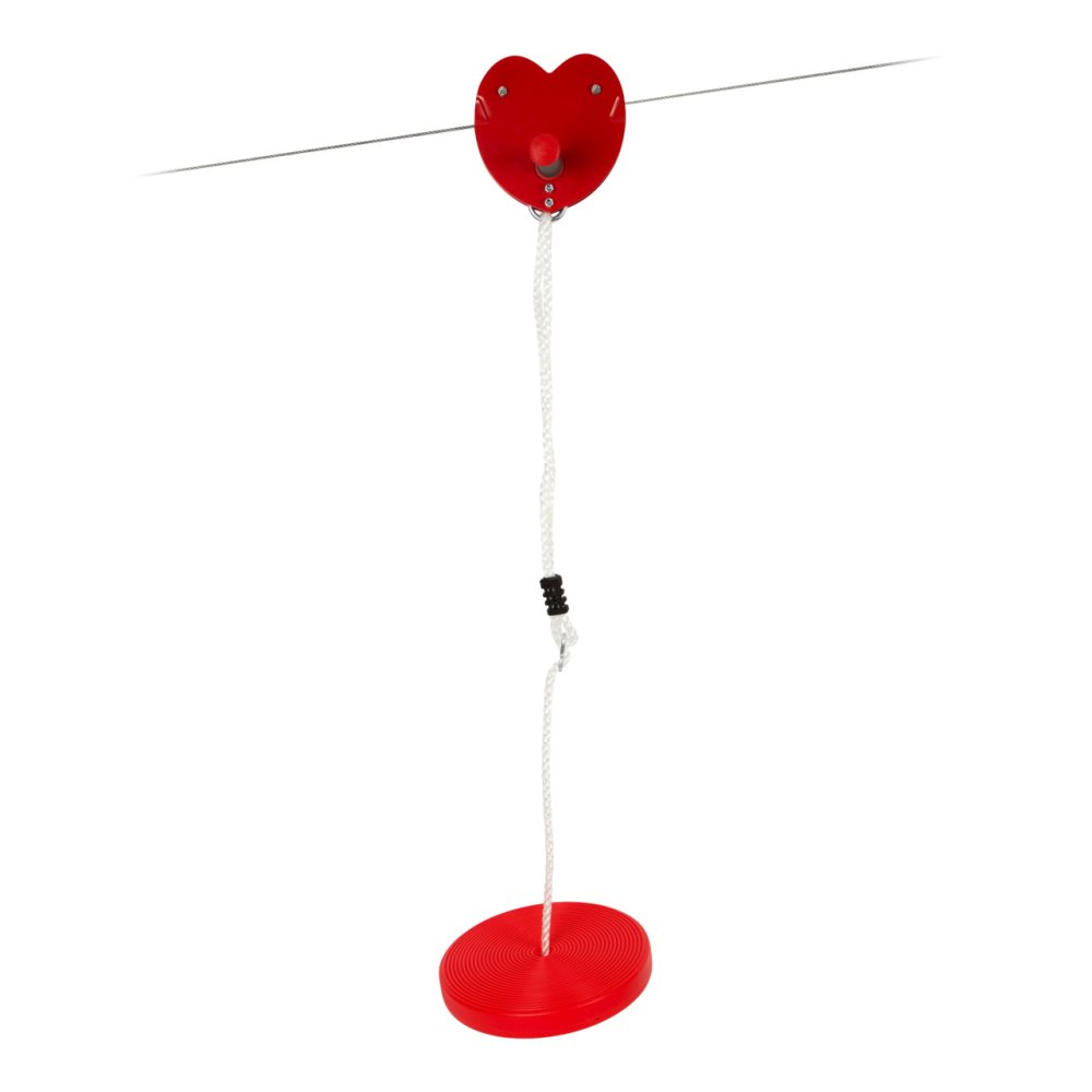 small foot Tyrolienne avec balançoire