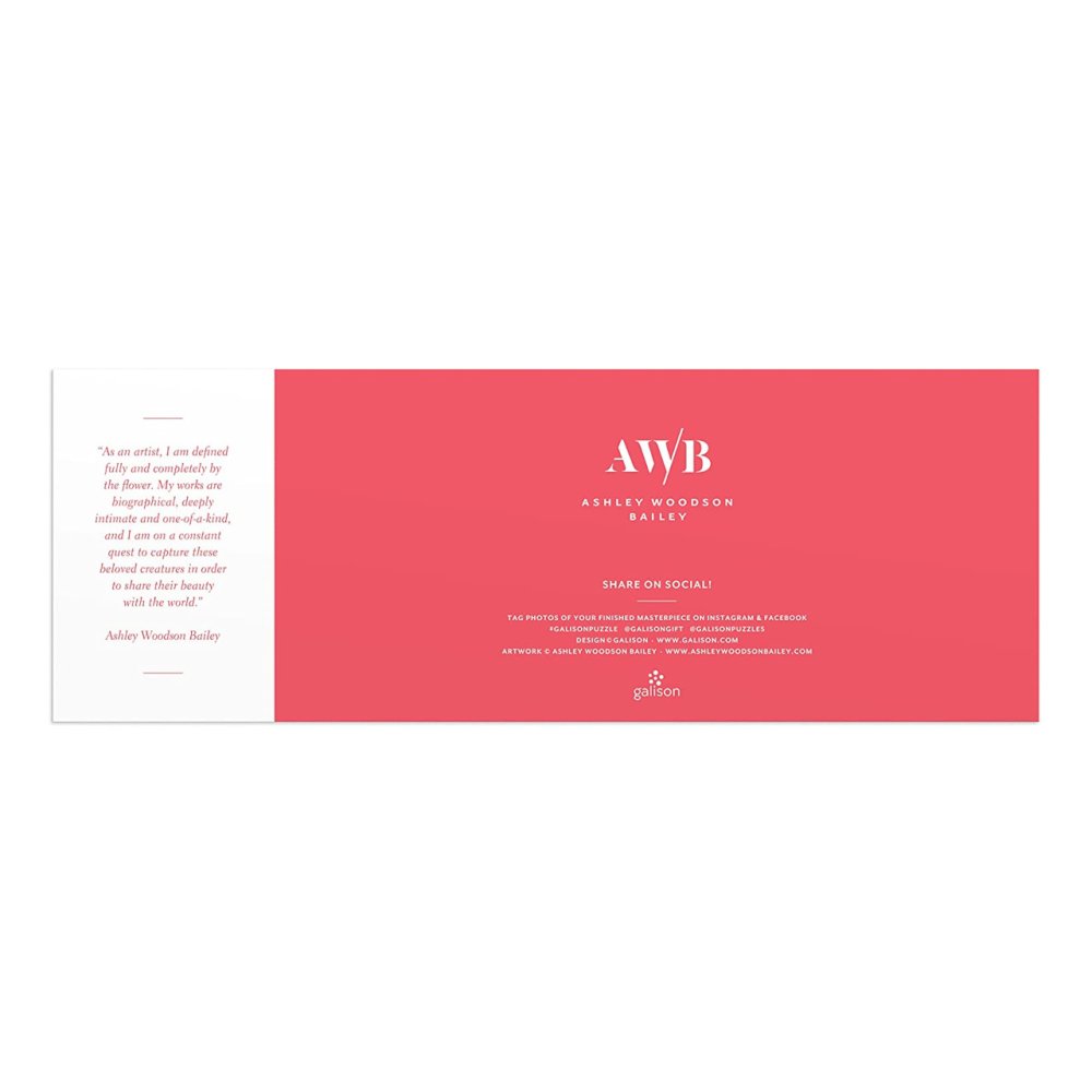 Galison Panorama Puzzle Endlose Liebe 1000 Teile – Bild 5