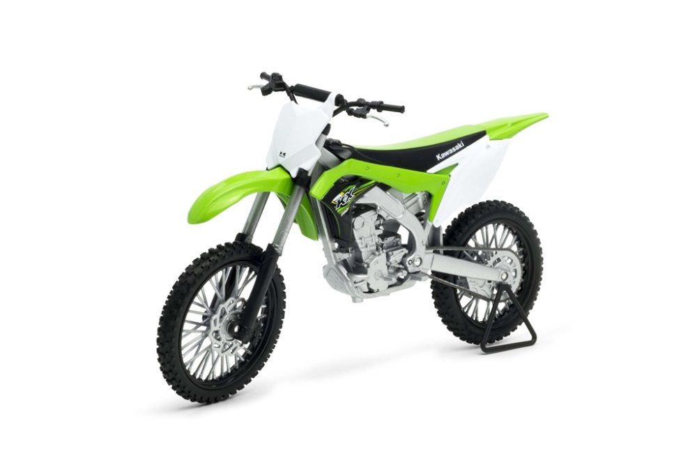 Welly Kawasaki 2017 KX250F 1:10 zöld