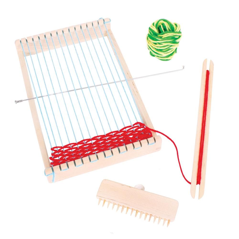 Bigjigs Toys Drewniane krosno tkackie