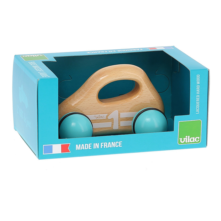 Vilac Bogár versenyautó - természetes - Image 4