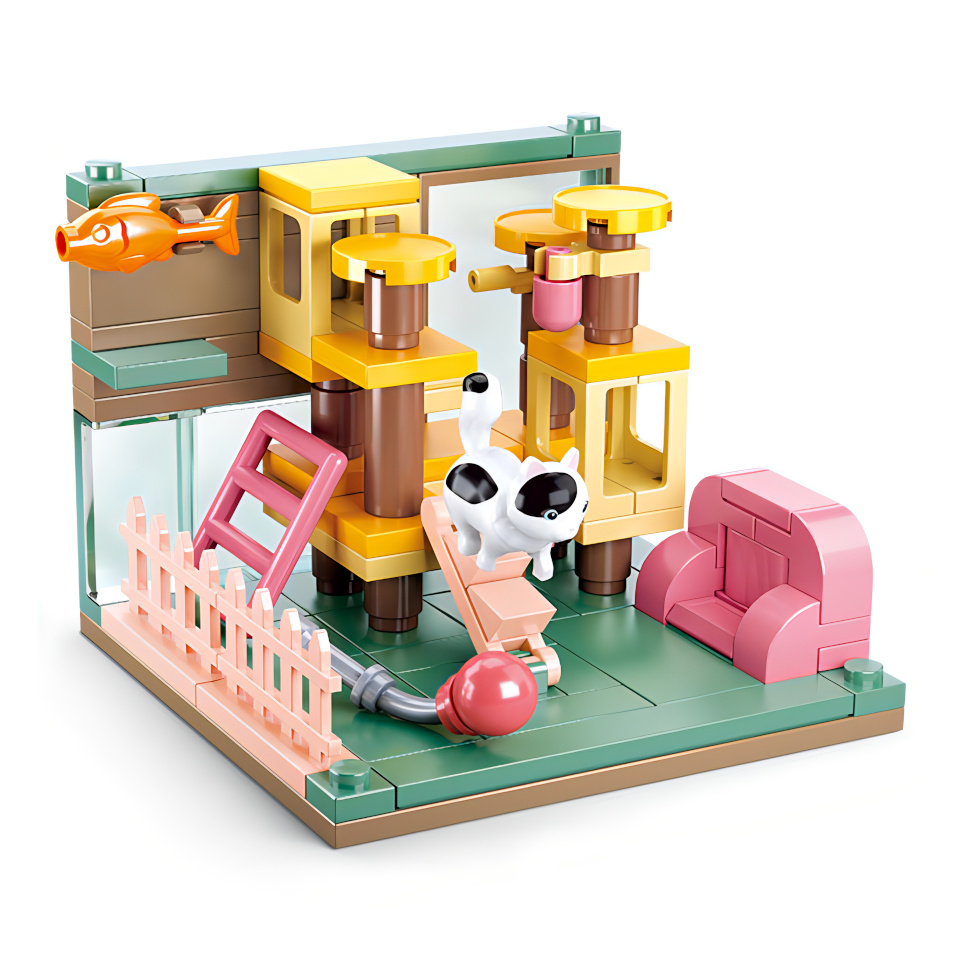 Sluban Mini Handcraft M38-B0919D Angolo per gatti