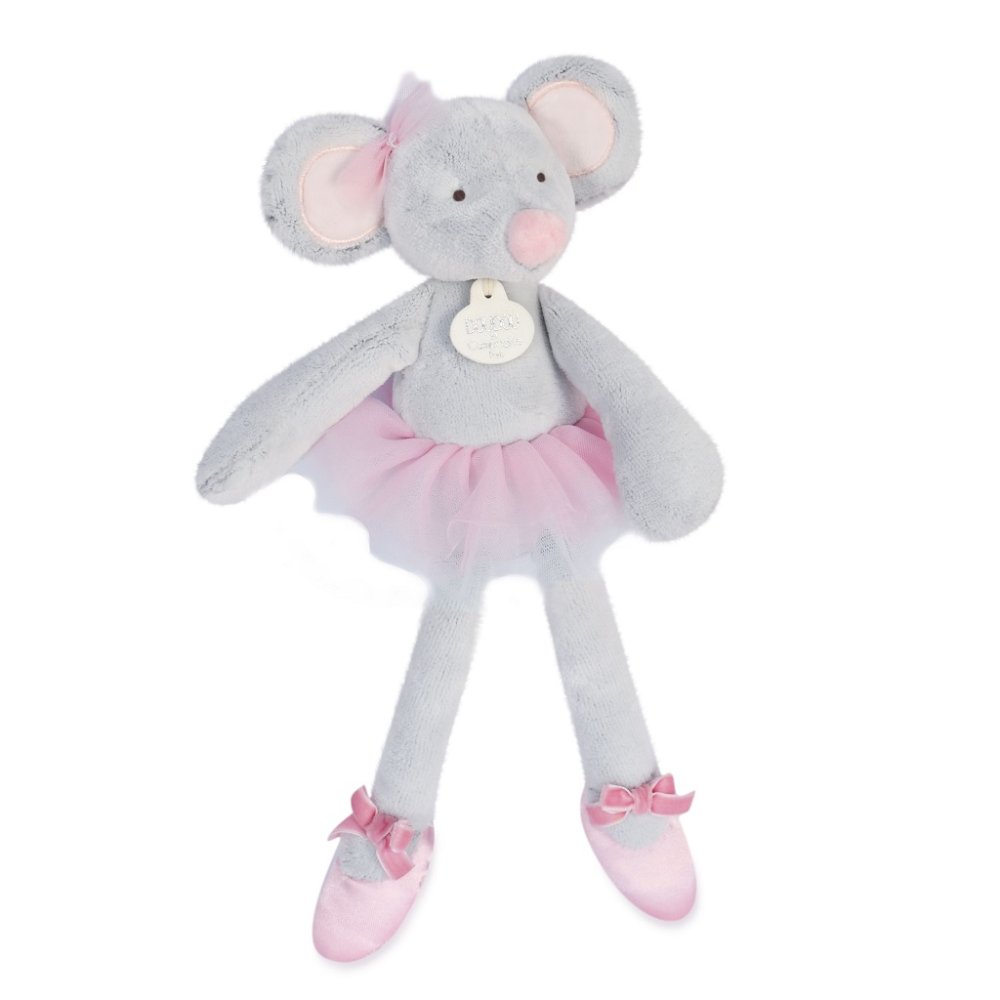 Coffret cadeau Doudou - Peluche souris grise ballerine 30 cm – Image 4