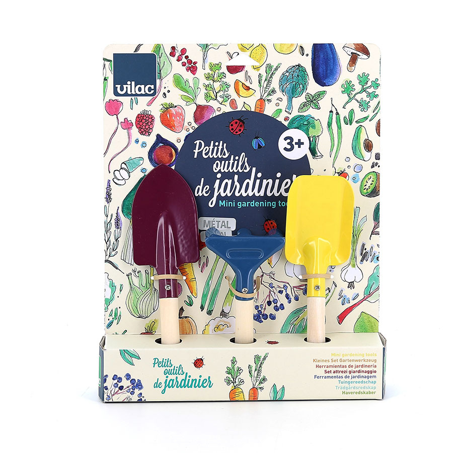 Vilac Zestaw narzędzi ogrodowych 3 szt. - obrazek 3