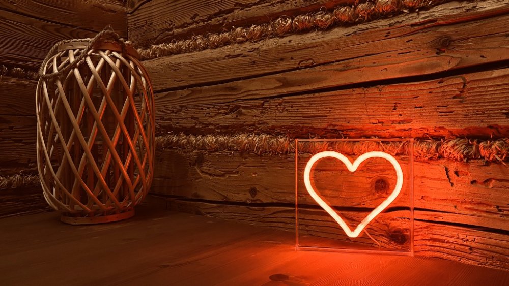 2Kids Toys LED NEON LIGHT lampka Serca czerwona - obrazek 4