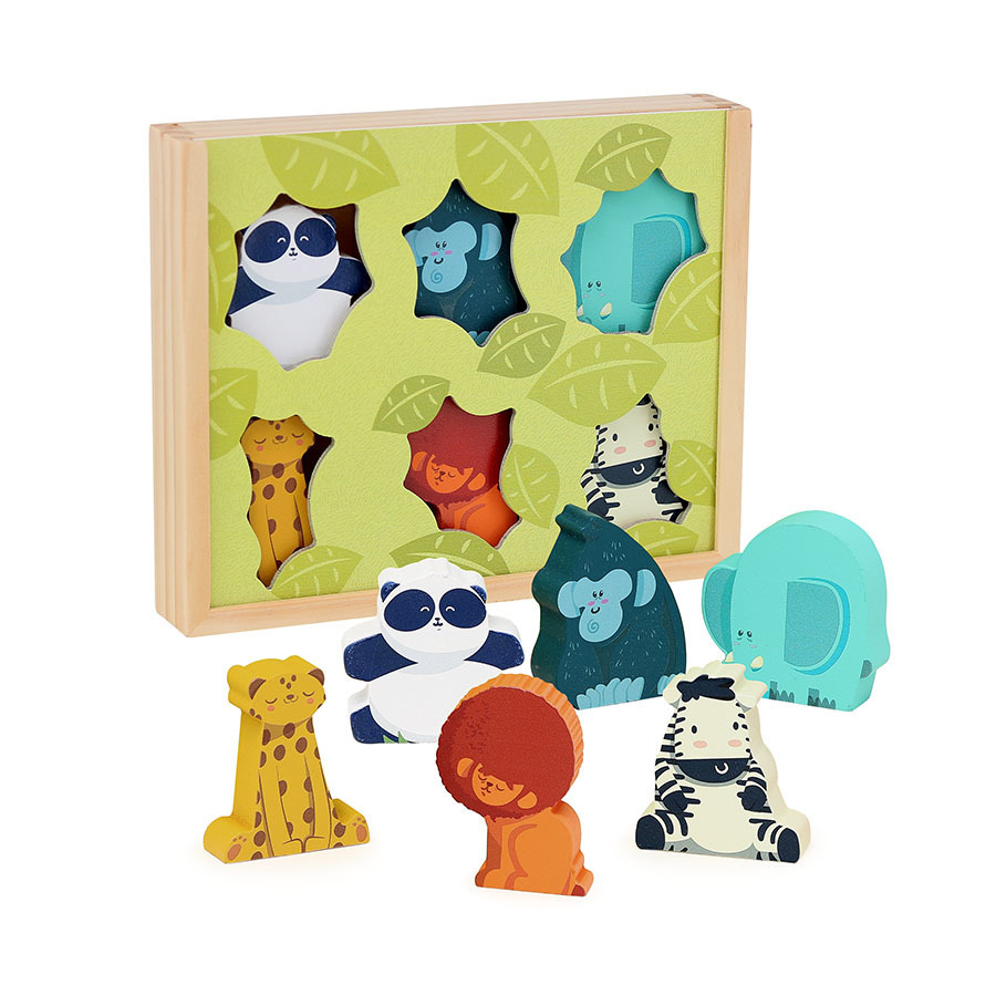 Vilac Figurines en bois Jungle