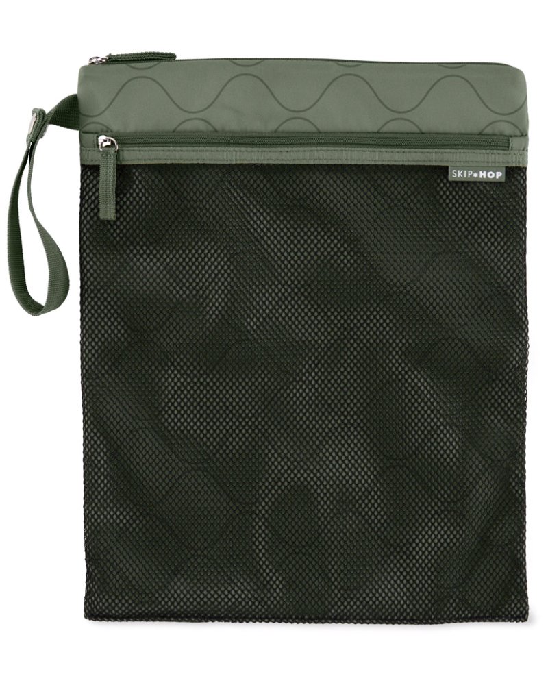 SKIP HOP Wasserdichte Tasche Grab & go Dark sage 30 x 38 cm