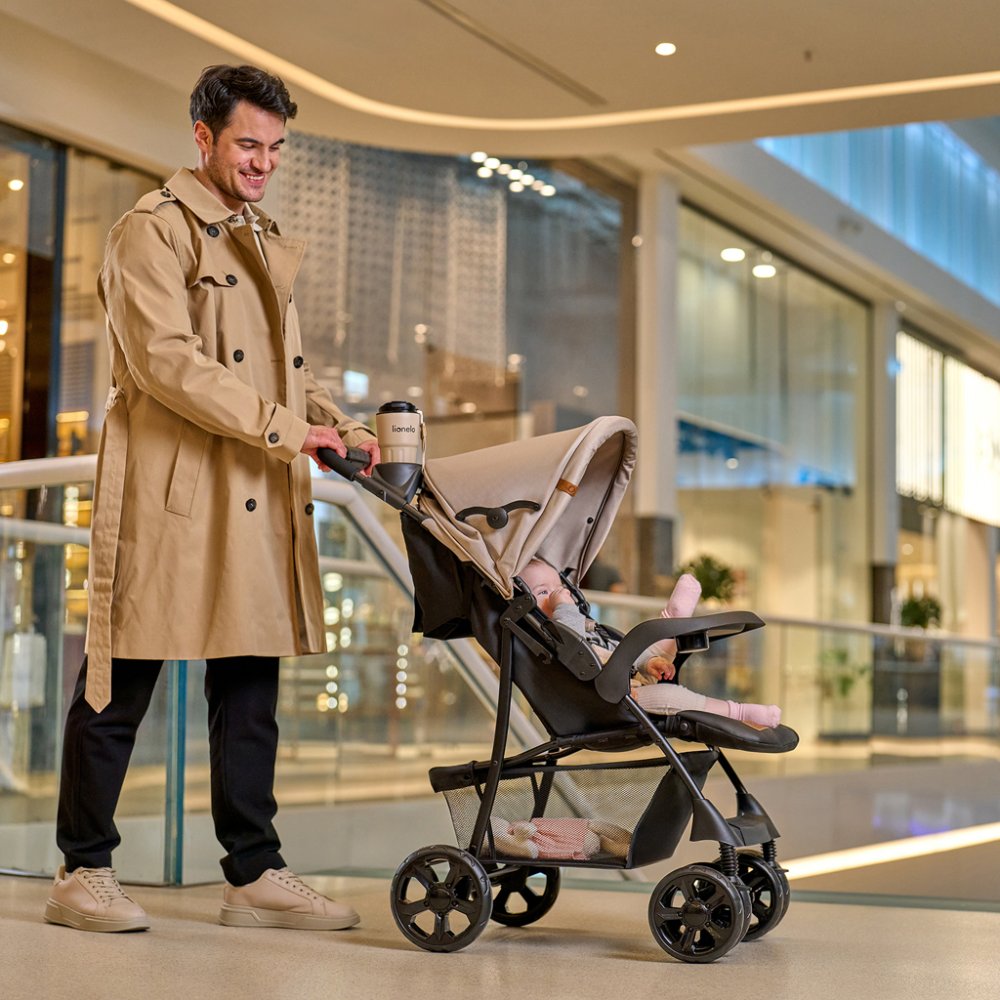 LIONELO Sportkinderwagen Emma Plus Stone – Bild 4