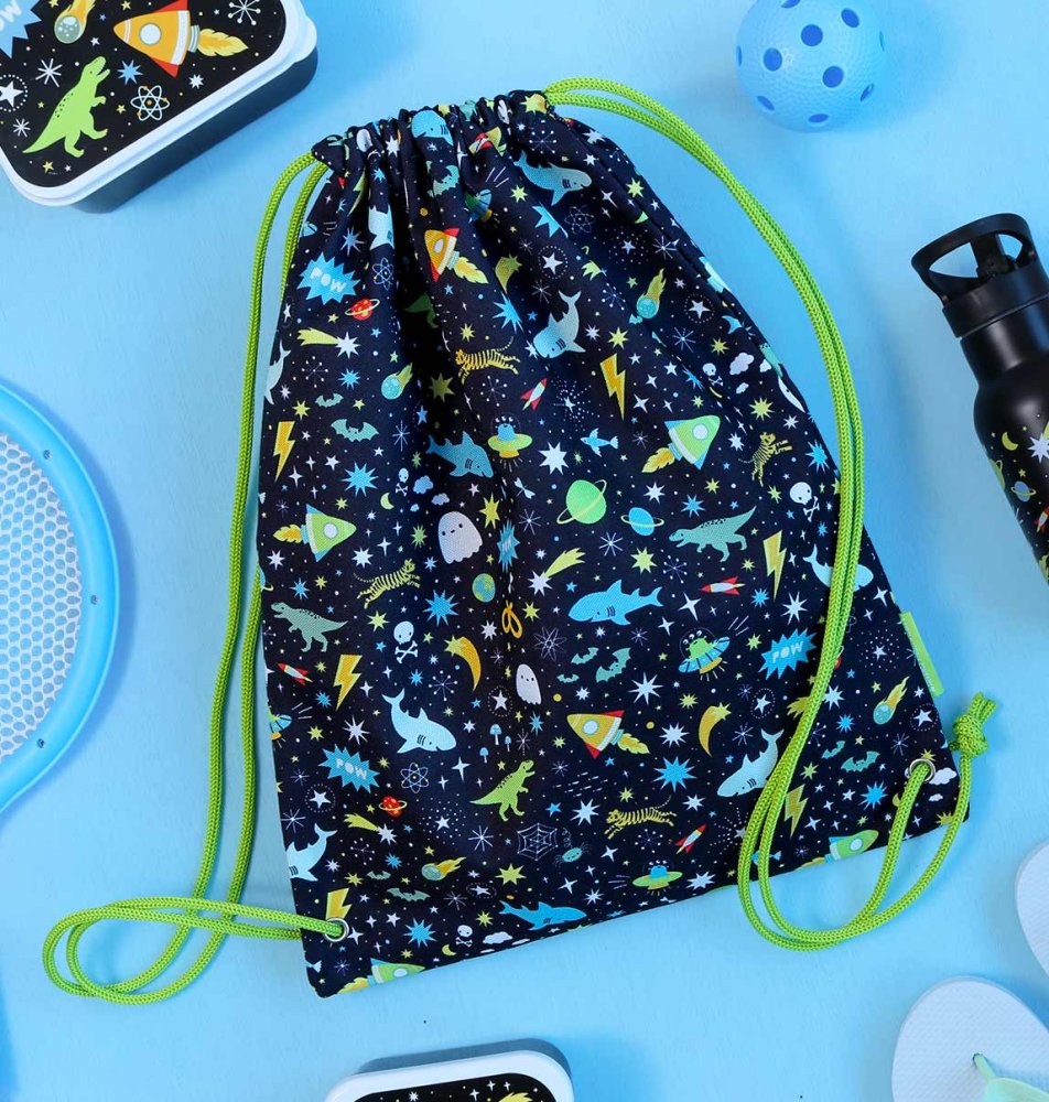 A Little Lovely Company - Bolsa de deporte infantil - Espacio - Imagen 4