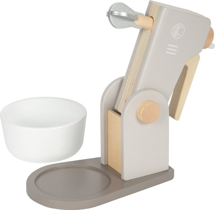 small foot Küchenmaschine aus Holz 2 in 1 Tasty grau – Bild 6
