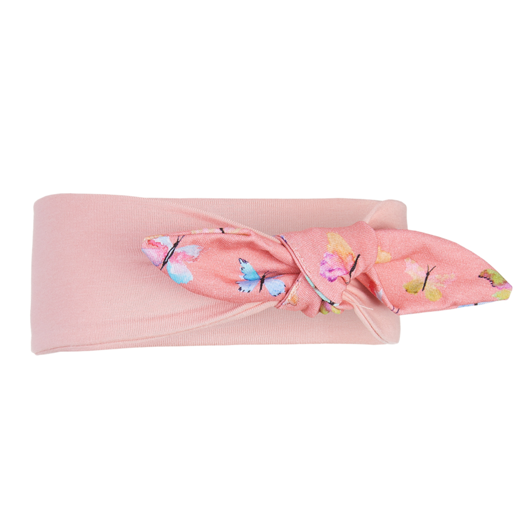 Body robe fine manches courtes ensemble Outlast® - pêche clair/papillons 74 – Image 4