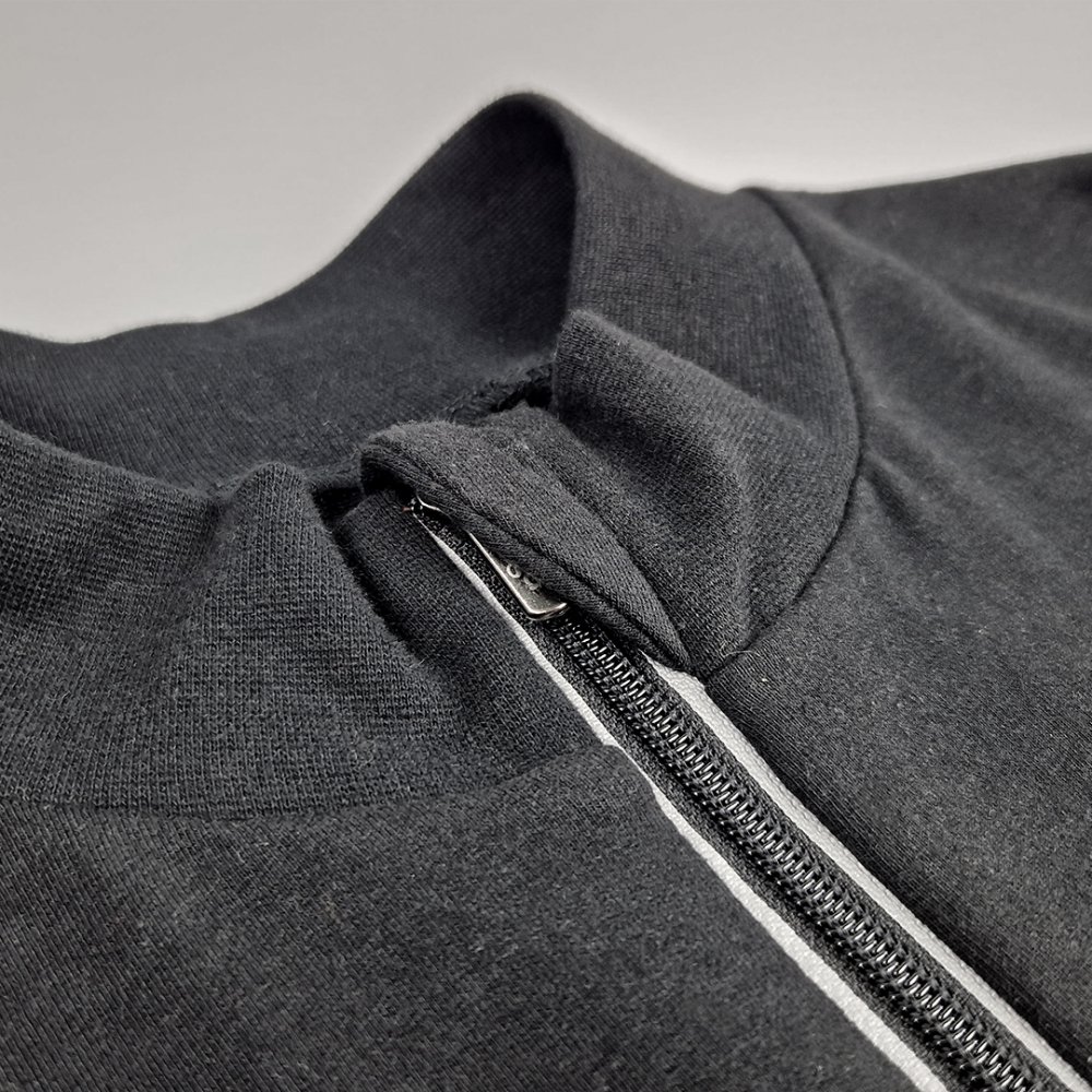 Női cipzáras Outlast® pulóver - fekete XXL - Image 7