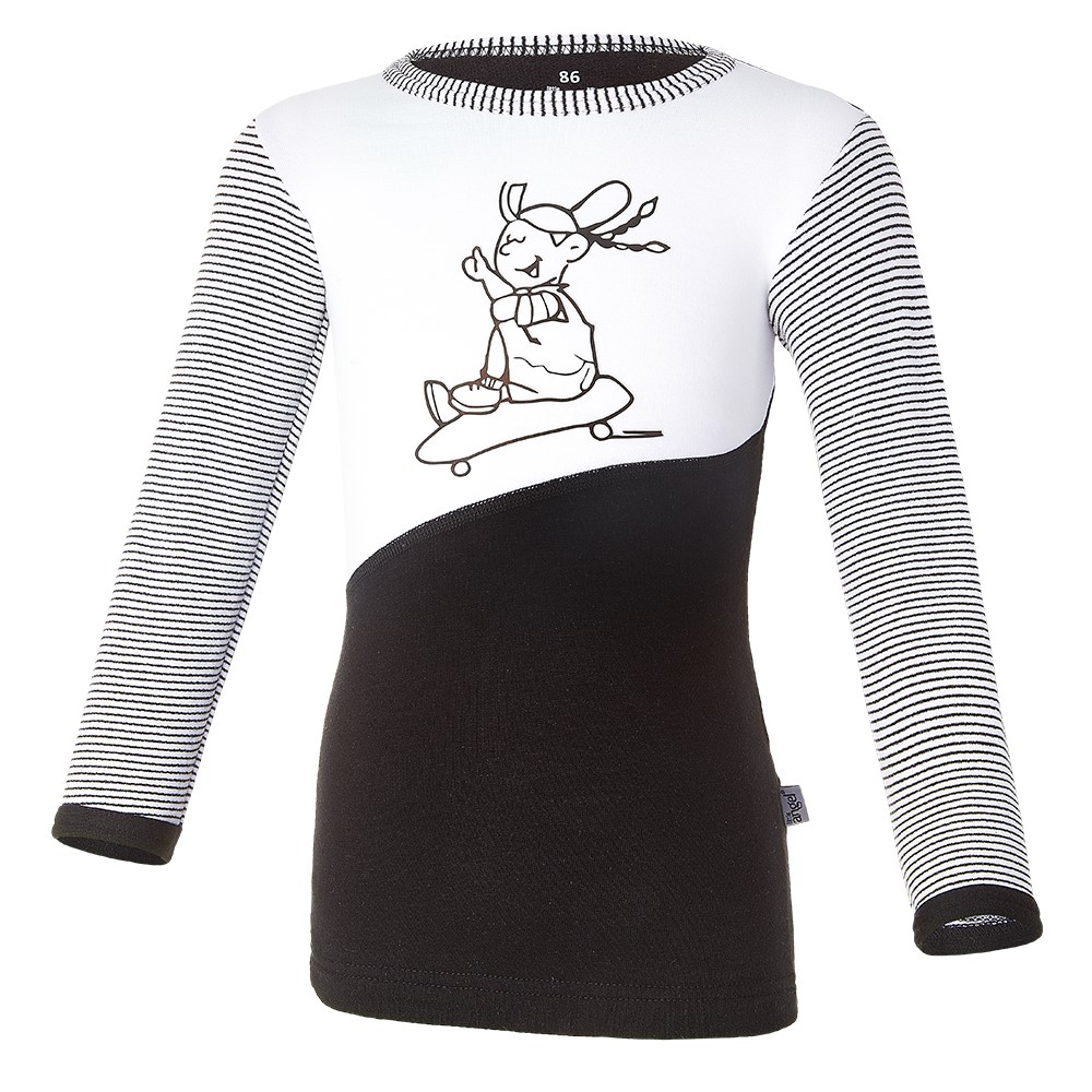 Maglietta smyk STAVITEL DR Outlast® - nero-ragazza 110