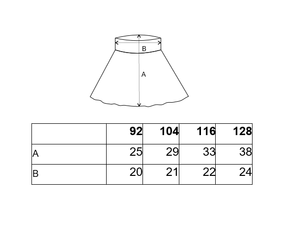 Gonna a ruota - Fiori rosa antico 92 - immagine 7