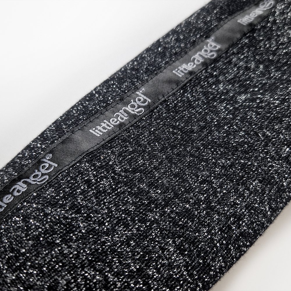 Vestido sudadera cálido - negro brillante 128 - Imagen 4