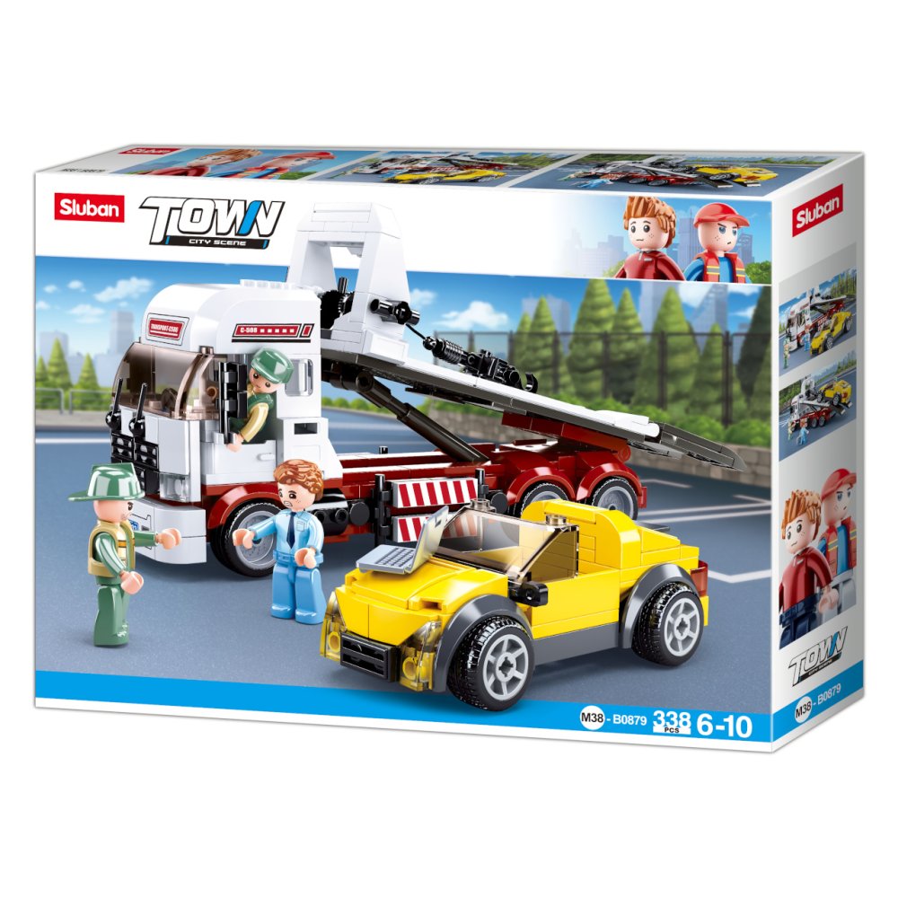 Sluban Town M38-B0879 Odtahovka se sklápěcí korbou (obrázek 4)