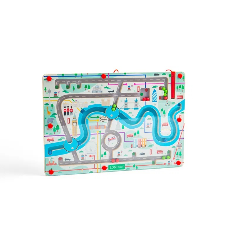 Bigjigs Toys Magnetické bludiště Londýn