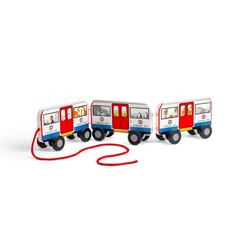 Bigjigs Toys Tahací hračka Londýnské metro