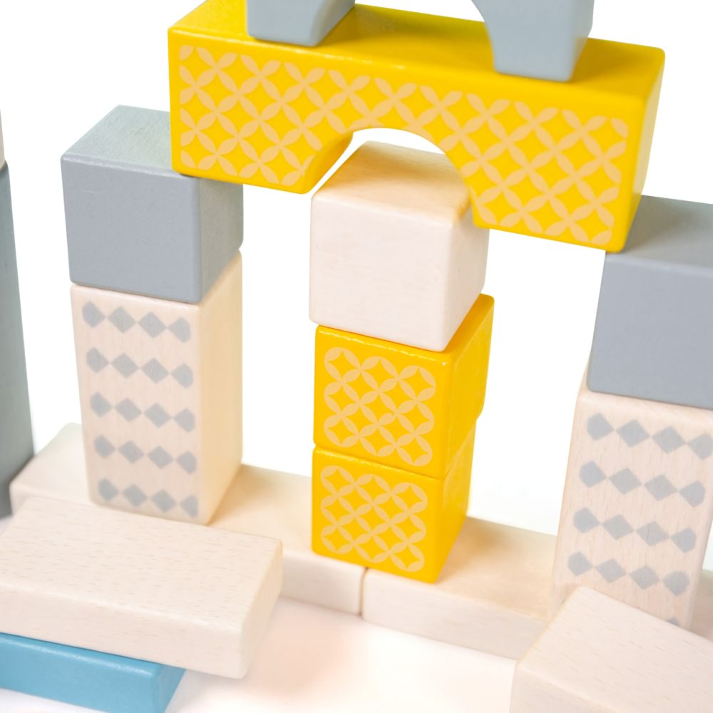 Bigjigs Toys Kyblík s kostkami 50 ks (obrázek 10)