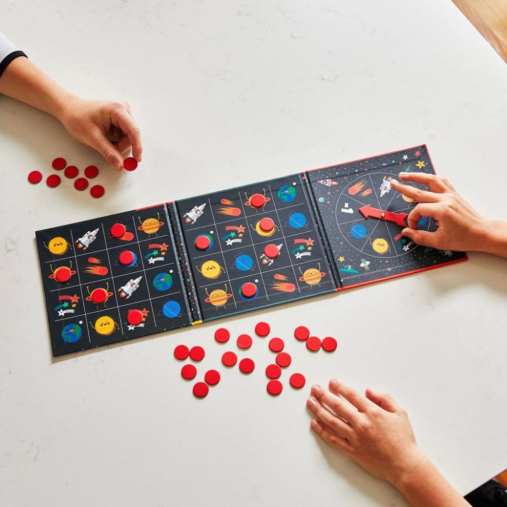 Mudpuppy Magnetická desková hra Vesmírné bingo (obrázek 4)