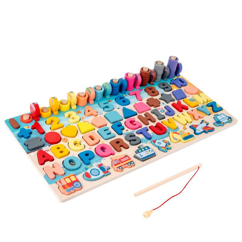 2Kids Toys Multifunkční deska vkládačka 6 v 1 (obrázek 3)