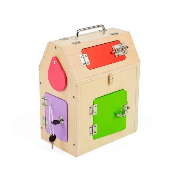 Bigjigs Toys Activity board Domeček (obrázek 4)