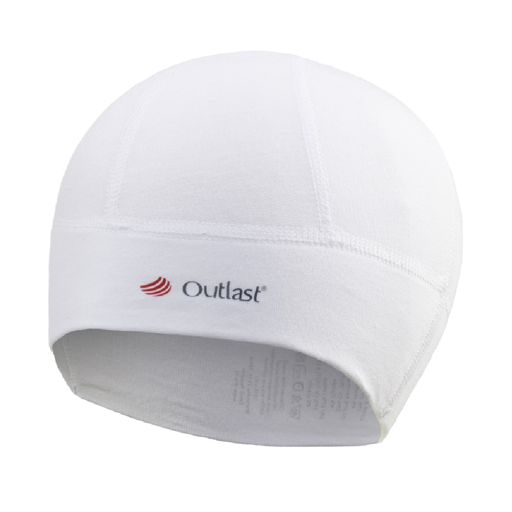 Bonnet SPORT fin Outlast® - blanc 2 | 39-41 cm