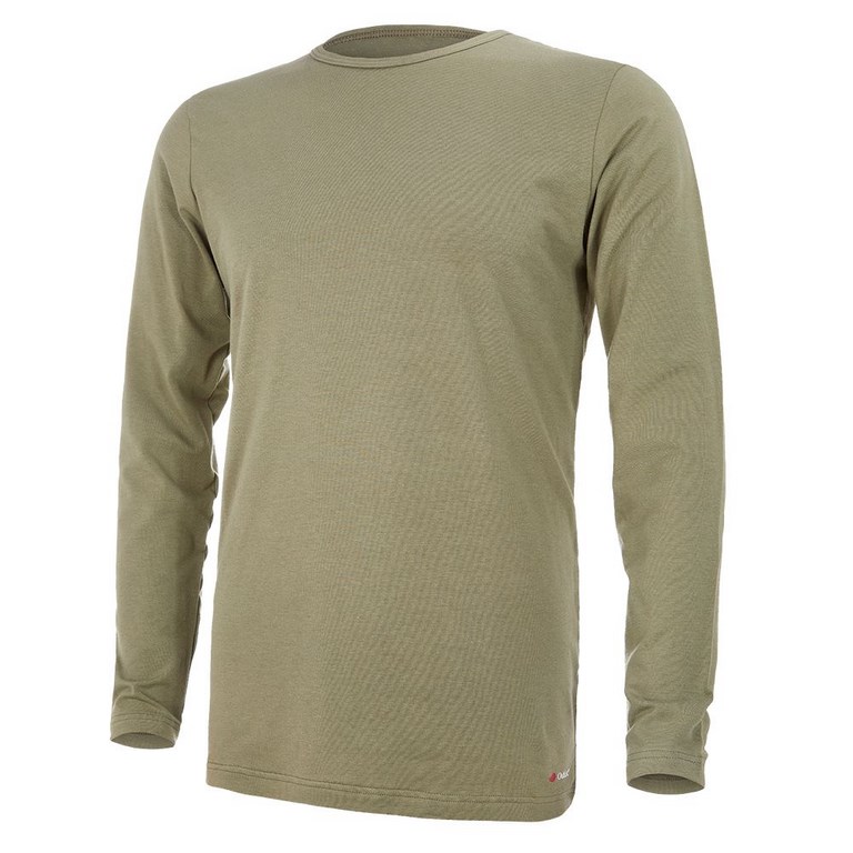 DR Herren T-Shirt dünn Outlast® - Khaki L