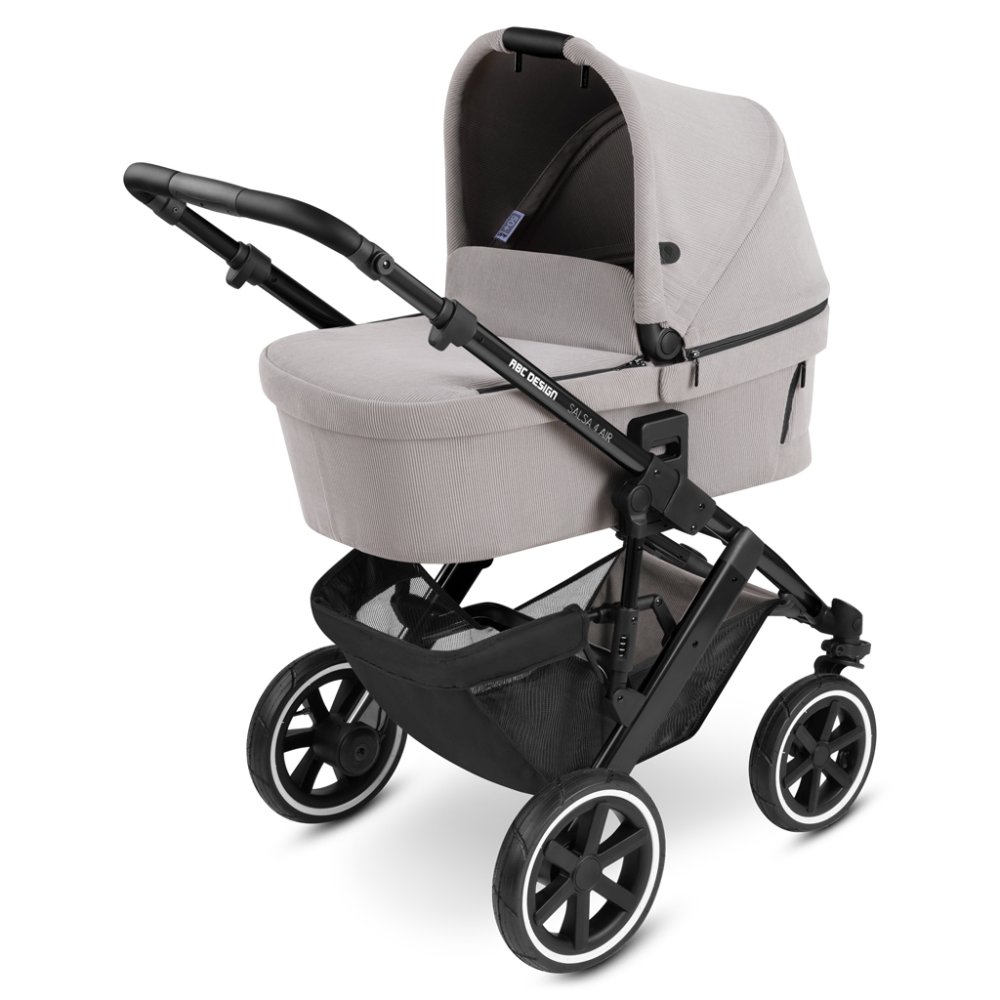 ABC DESIGN Salsa 4 Air Biskuit 2024 Kombinierter Kinderwagen + Kostenloser Autositzadapter