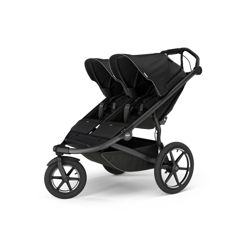 THULE Kočárek Sportovní Sourozenecký Urban Glide 3 Double Black Set M