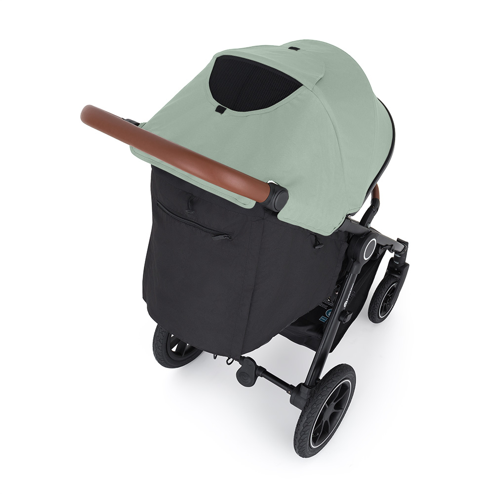 PETITE&MARS Sportkinderwagen Street2 Air Oak Iron Green