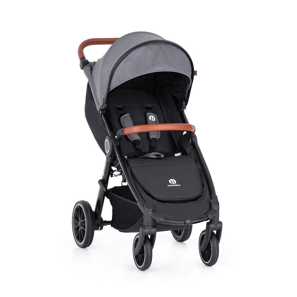 PETITE&MARS Barnvagn Street+ RWS Oak Ultimate Grey 2