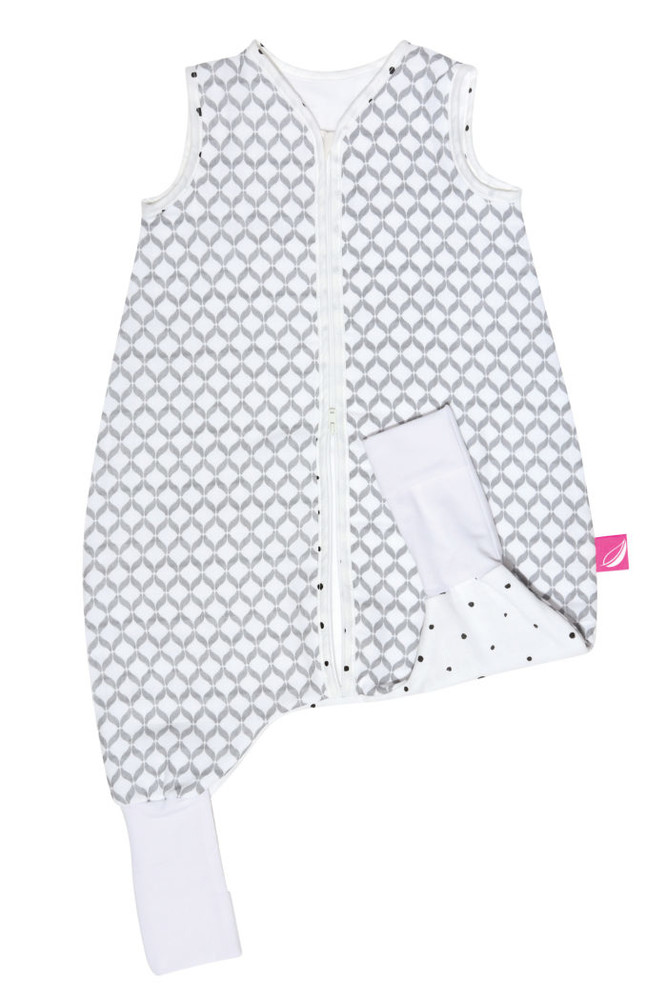 MOTHERHOOD Sacco Nanna In Mussola Con Pantaloni Grigio Classics 1-1.5 R 0.5 Tog