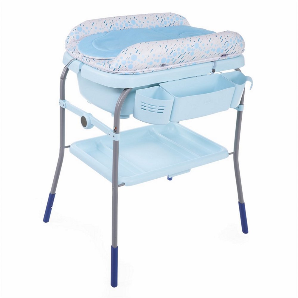 CHICCO Stol Za Prematanje S Cuddle & Bubble Kadom - Ocean