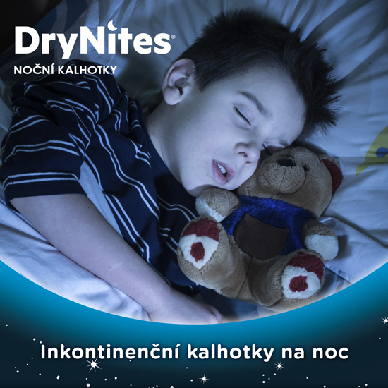 HUGGIES® DryNites Jednorazowe Pieluszki-majtki Dla Chłopców 4-7 Lat (17-30 Kg) 10 Szt.