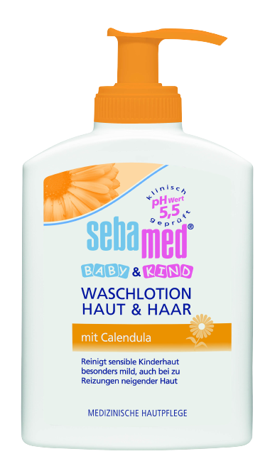 SEBAMED Children's Washing Emulsion With Calendula, 200 Ml